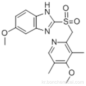 OMEPRAZOLE 관련 화합물 A (15 MG) (OMEPRAZOLE SULFONE) (AS) CAS 88546-55-8